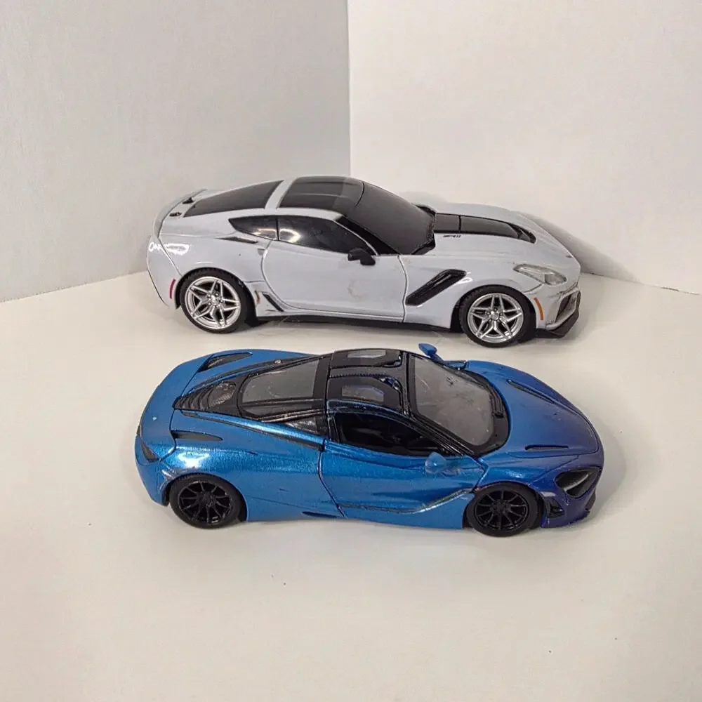Sharper Image Corvette ZR1 RC Kinsmart McLaren 720S Car Lot Untested